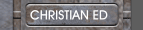 CHRISTIAN ED
